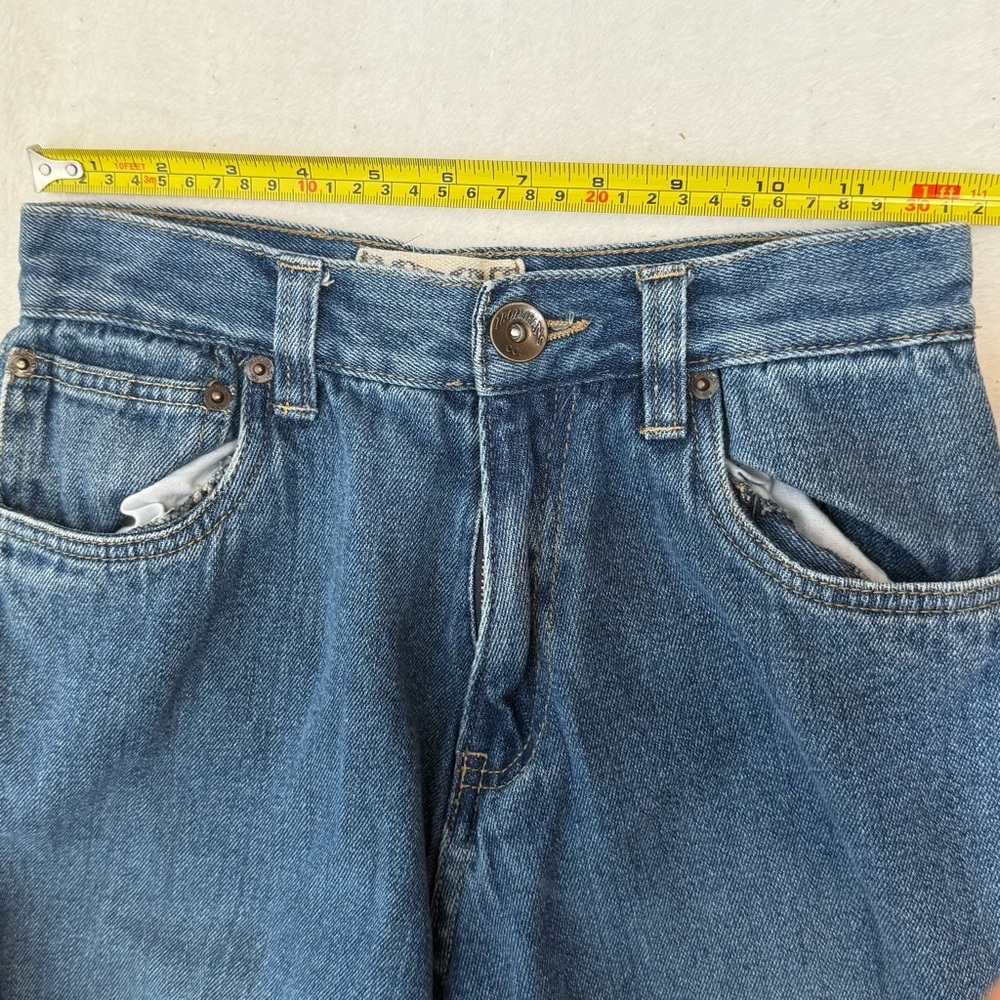 Y2K Baggy Jeans, Wide Leg, Mid Rise, Carpenter/Skater style, Petite/Ankle Crop - Picture 9 of 12